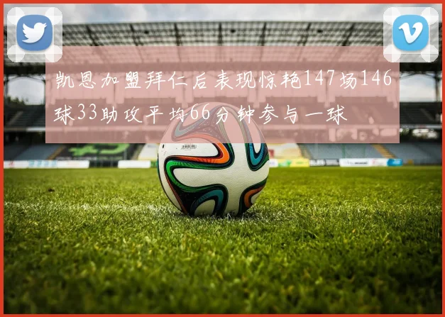 凯恩加盟拜仁后表现惊艳147场146球33助攻平均66分钟参与一球